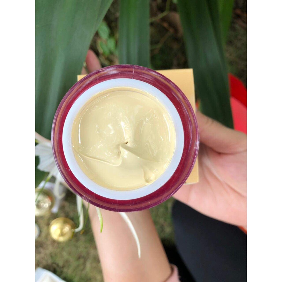 KEM FACE NHUNG PHẤN CAO CẤP - Dưỡng trắng da và makeup cấp ẩm, mờ nám, giảm mụn