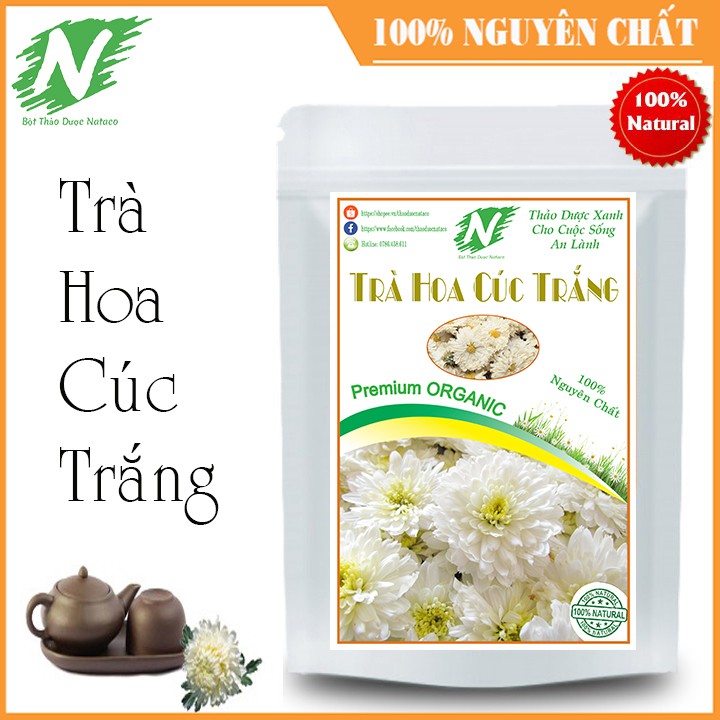 Hoa Cúc Trắng Sấy Khô 100g