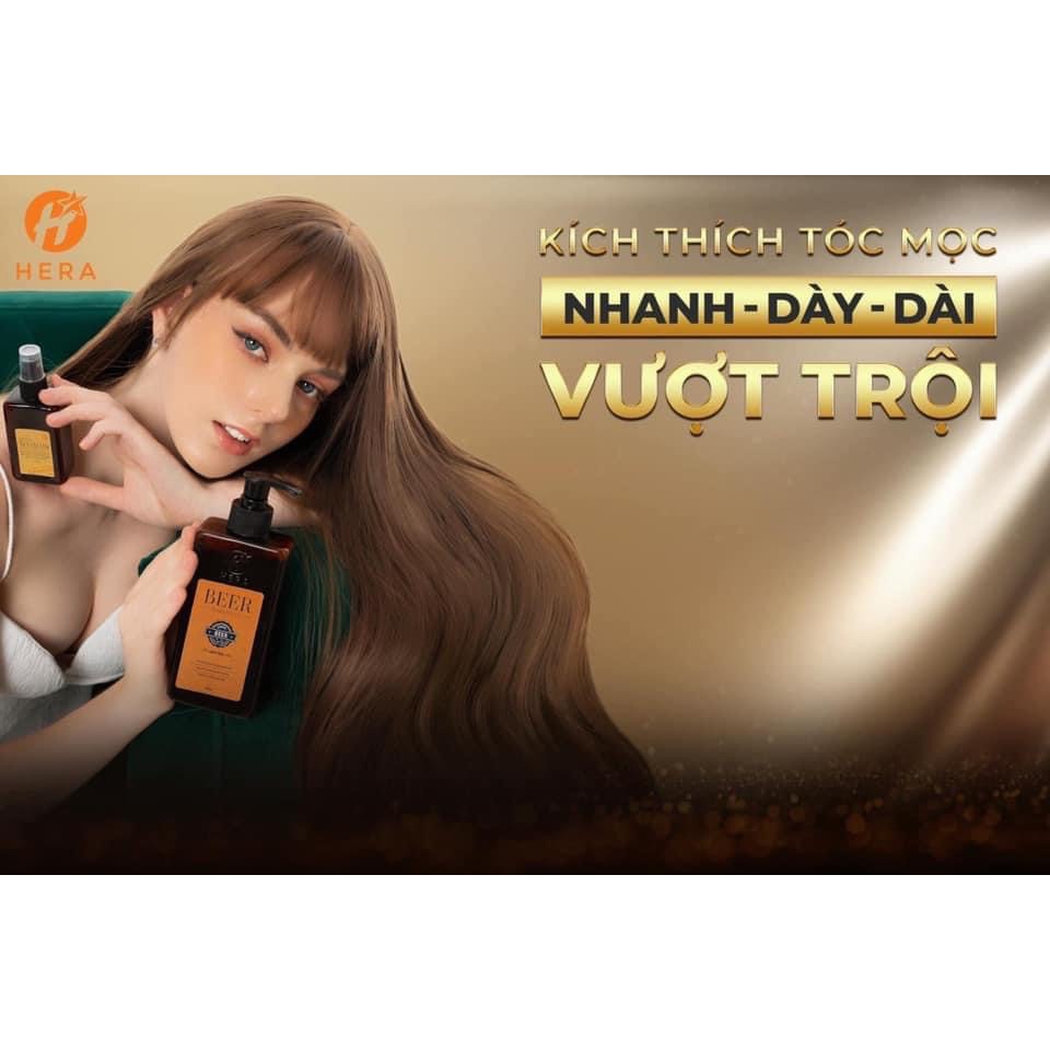 Dầu gội HERA Beer Shampoo – Dầu gội thiên nhiên, tinh chất thảo dược, sạch gàu, ngăn rụng tóc