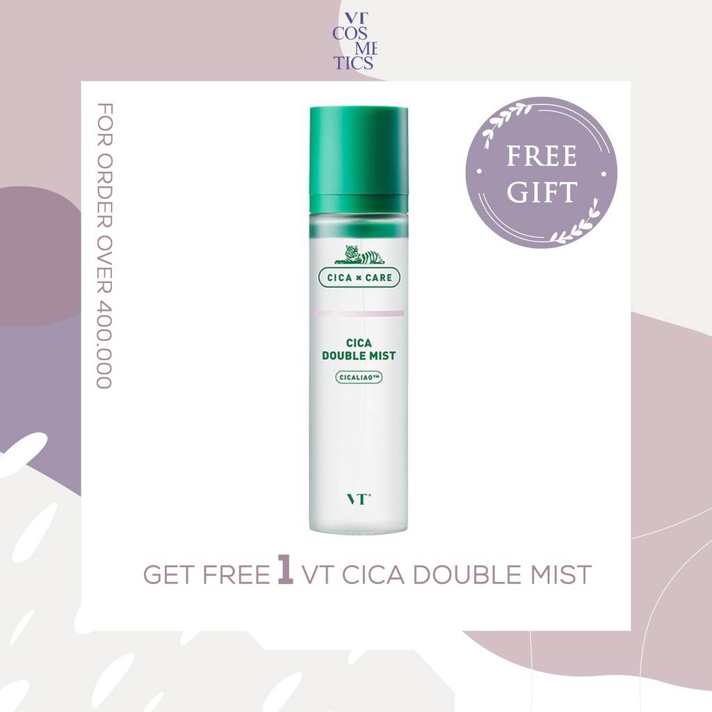 [QUÀ TẶNG] VT CICA DOUBLE MIST ( Xịt Khoáng )