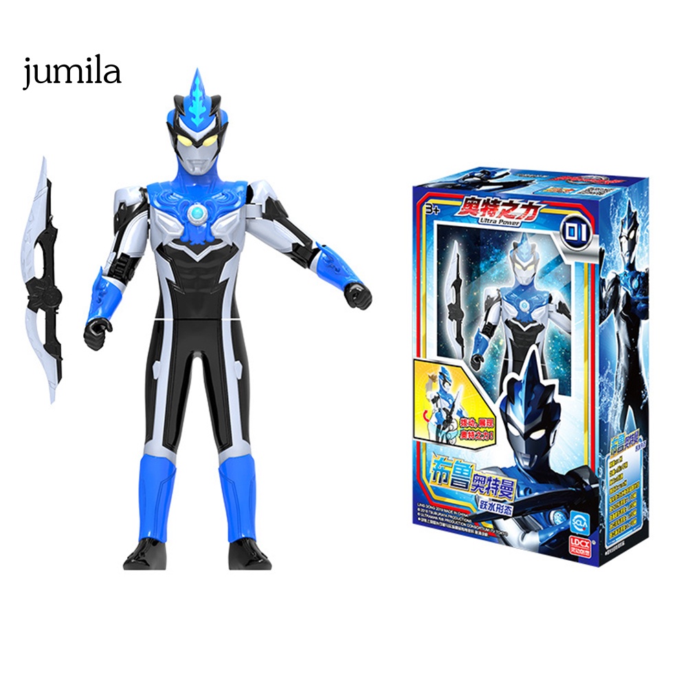 Mô hình nhân vật Ultraman Tiga Gree bằng PVC có đèn LED và âm thanh