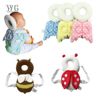 ♔WG♔ Cute Baby Newborn Head & Back Protection Pillow Toddler Wings Drop Resistance Pad Guardian Cushion Toys