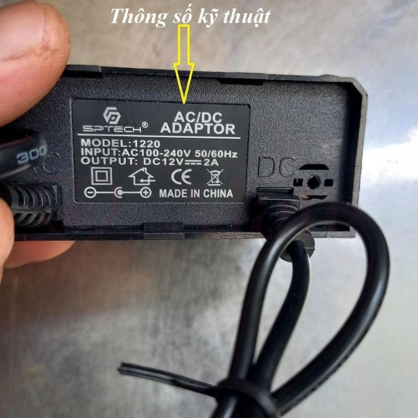 Adapter camera nguồn 12v2a dùng ngoài trời, trong nhà, dạng treo chống nước dùng cho wifi, vi tính bảo hành 6 tháng