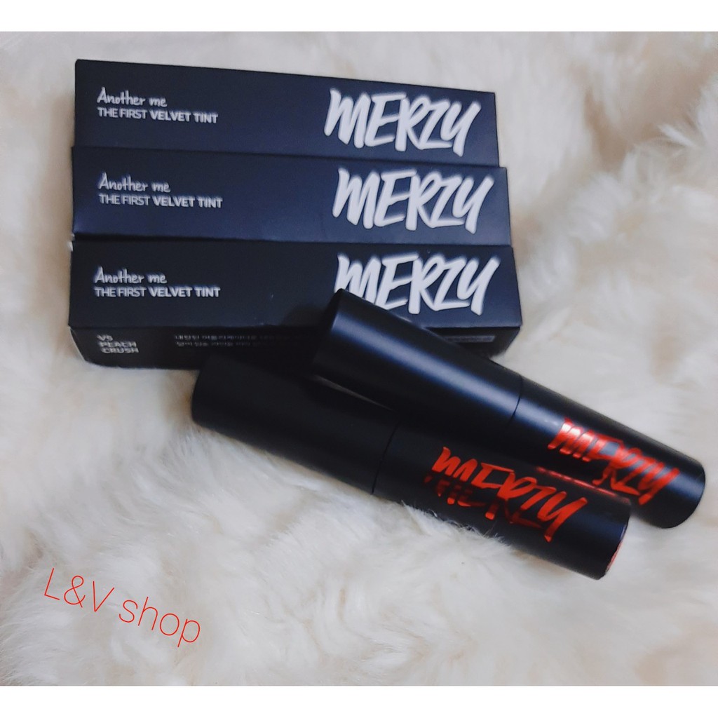 [L&V] Son kem Merzy Another Me The First Velvet Tint - Son Mịn, Lì Lâu Trôi | BigBuy360 - bigbuy360.vn