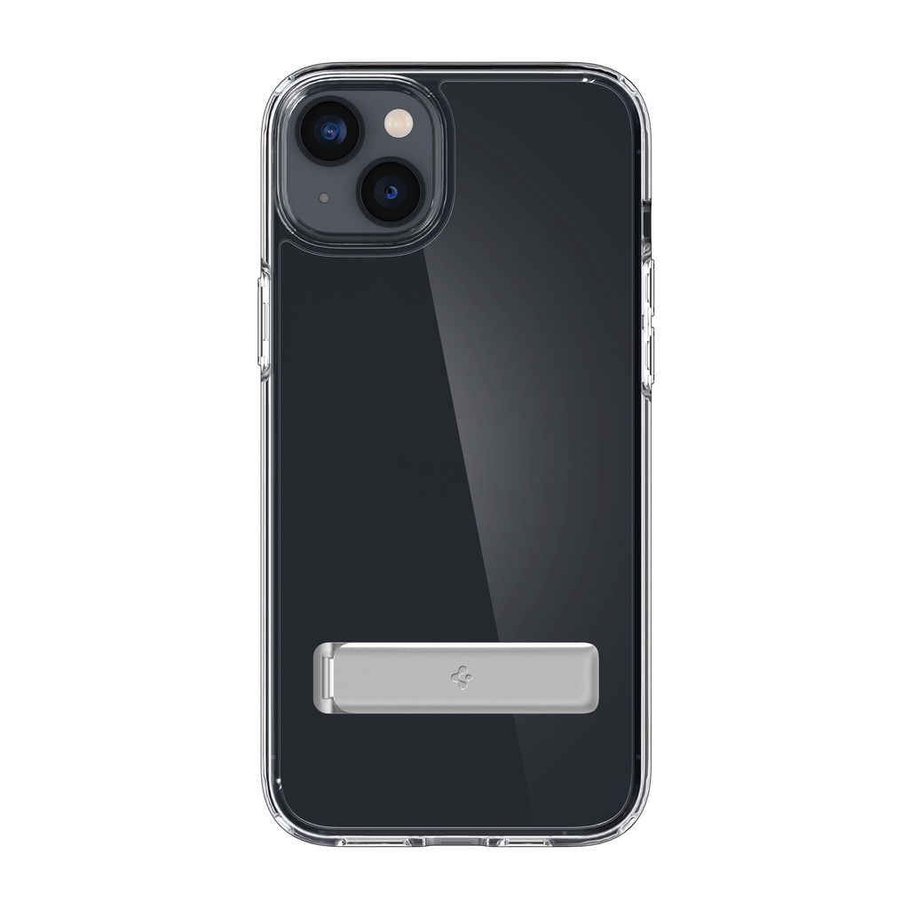 Ốp lưng Spigen Ultra Hybrid S cho iPhone 14/14 Plus/ 14 Pro/14 Pro Max - Thiết kế trong suốt, tích hợp giá đỡ, chống sốc
