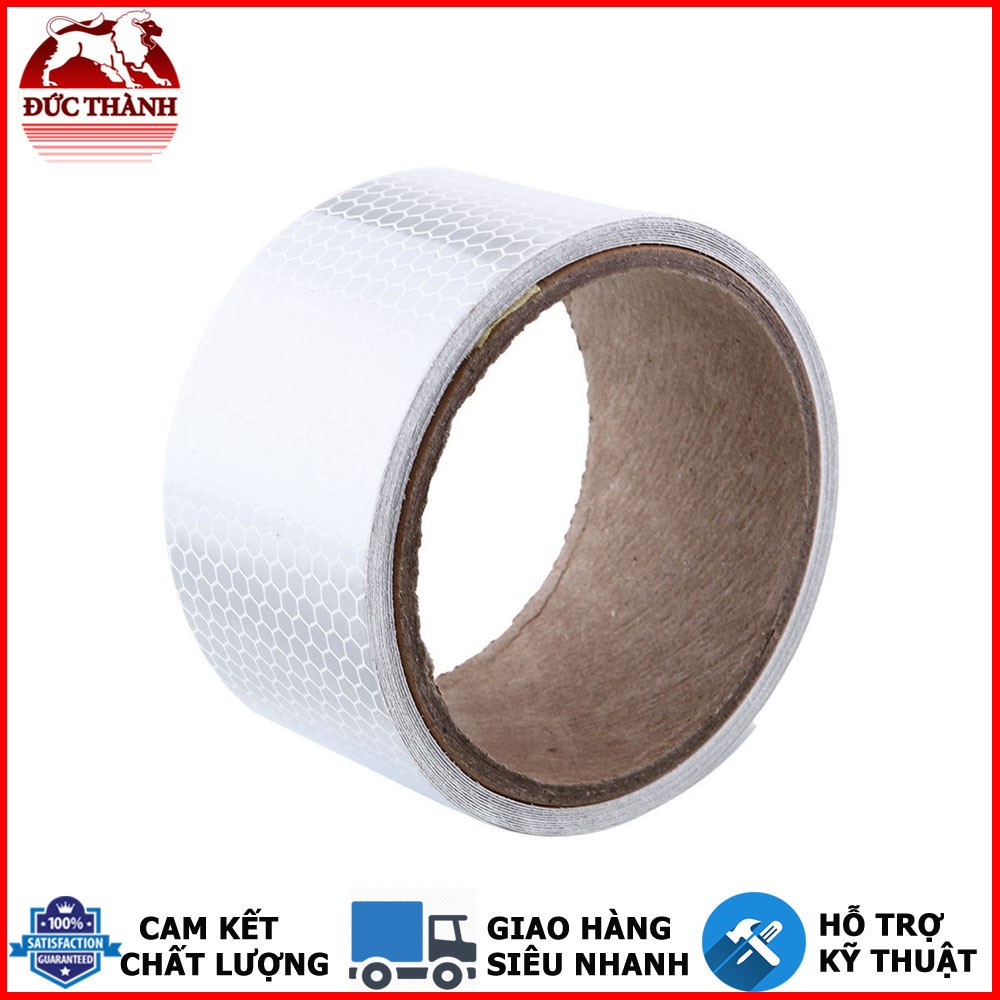 Băng keo phản quang kim cương 3-M 4090 Diamond Grade DG3 Reflective Sheeting 30mmx1m (Trắng) ducthanhauto