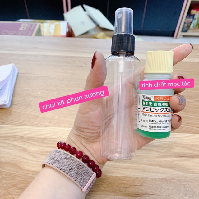 Mọc tóc jg được tặng chai xịt