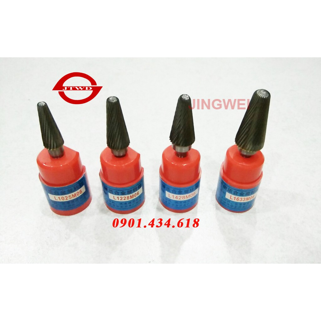 Đầu mài - Mũi doa hợp kim cán 6 - L0616M06, L0822M06, L1025M06, L1228M06, L1428M06, L1633M06