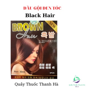Dầu gội đen tóc BLACK HAIR thảo dược phủ bạc tóc từ thiên nhiên,nhập khẩu từ hàn quốc