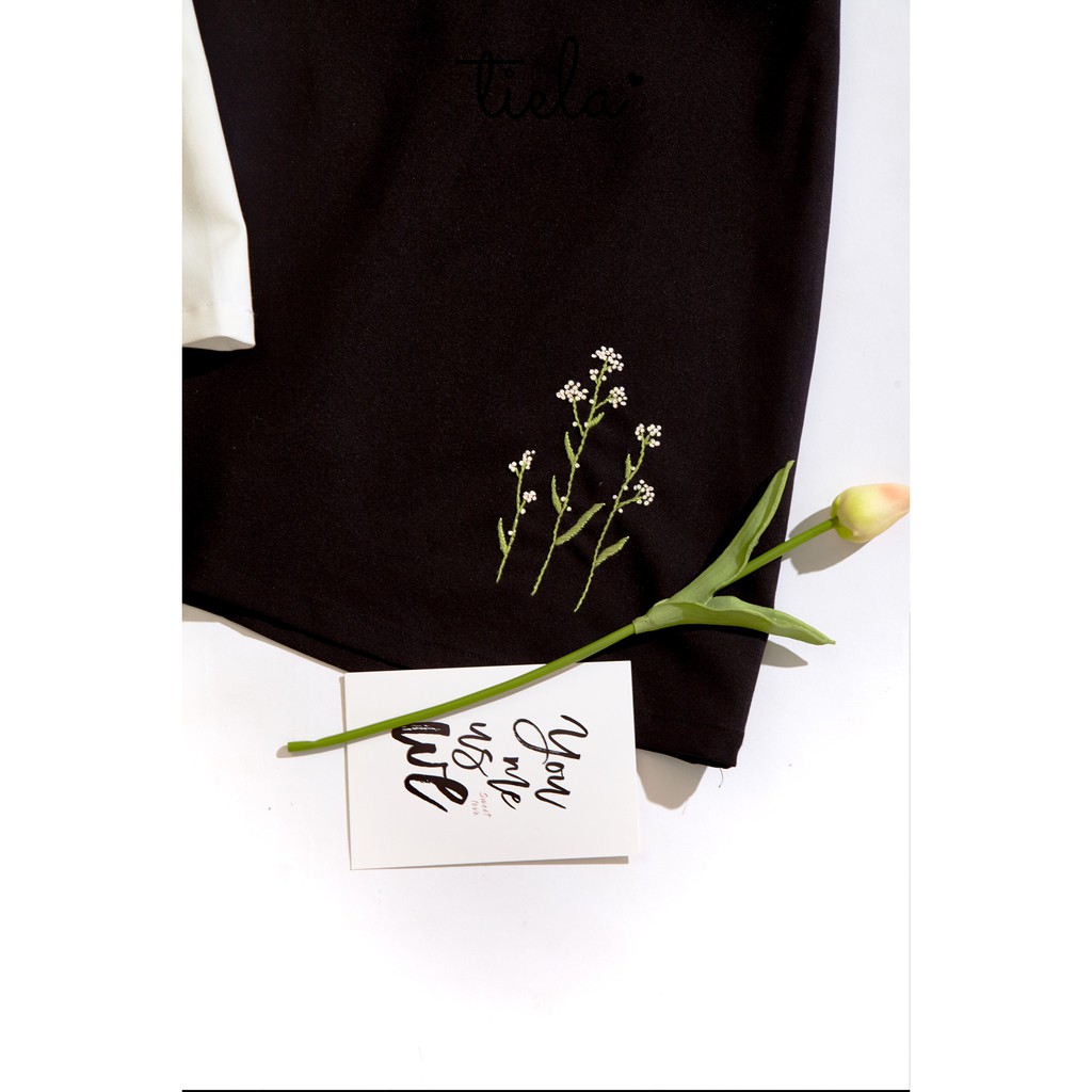 TIELA Chân váy thêu hoa baby ba nhánh - Missie Skirt