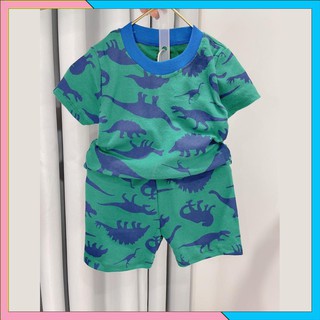 Đồ bộ cộc tay cho bé trai/bé gái chất thun borip hàng xuất 💖 BEAR SHOP