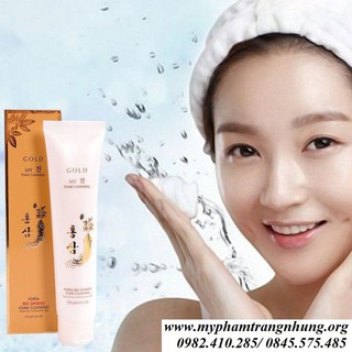 Sữa rửa mặt Sâm Vàng Korea Red Ginseng Foam Cleansing