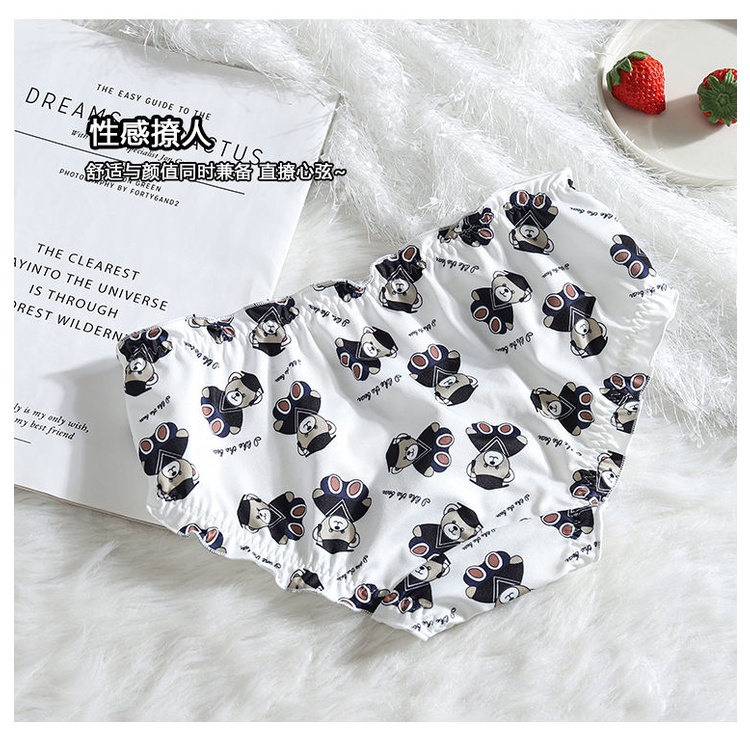 Quần Lót Họa Tiết Hoạt Hình Xinh Xắn Dành Cho Nữ