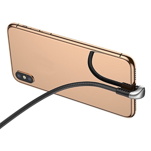 Cáp sạc iphone Đầu U baseus