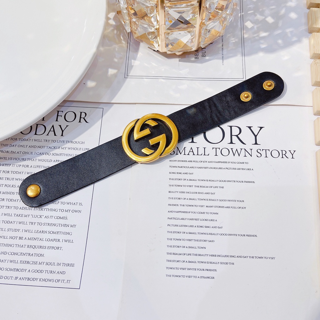 Vòng Tay Da Bản To Cao Cấp - MS02