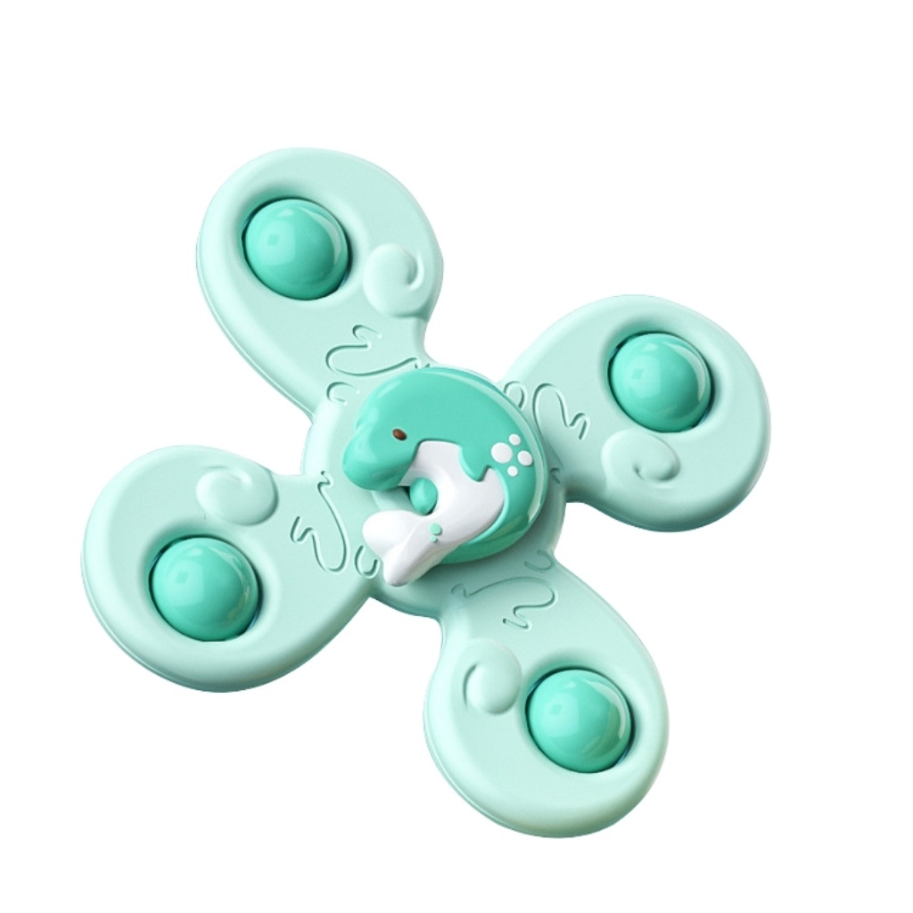 Bộ 3 đồ chơi con quay spinner hình côn trùng vui nhộn cho bé, nhựa an toàn, Đồ chơi con xoay đáng yêu cho trẻ