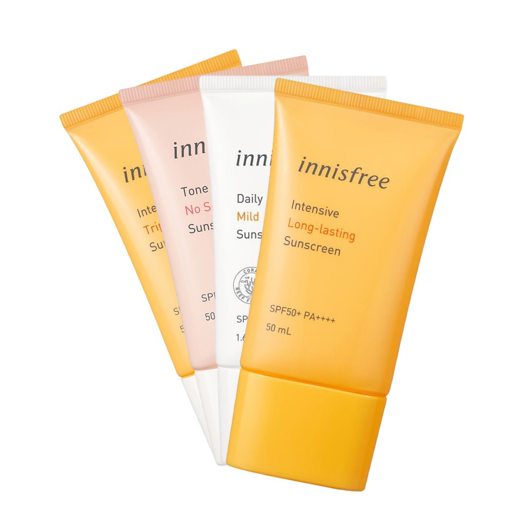 Kem chống nắng hàn quốc trắng da dưỡng ẩm innisfree CN03