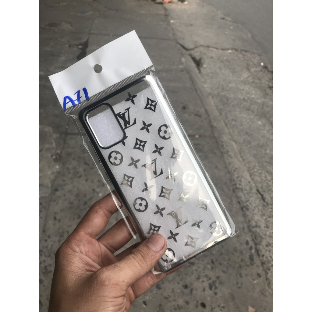 ốp.lưng.samsung.a71.trong.suốt.có.chư.LV