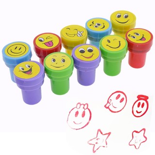 [Siêu rẻ] Set 5 Con Dấu, Con Chiện Mặt Cười, Con Vật Dễ Thương