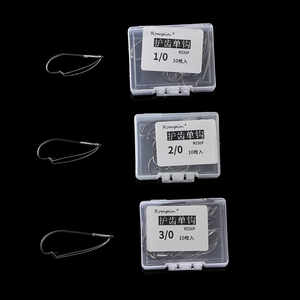 MAG Bộ 10 Lưỡi Câu Cá Bằng Chì Siêu Bền Chất Lượng Cao