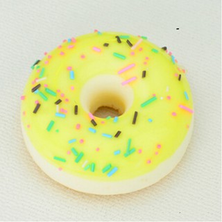 Đồ Chơi Squishy Hình Bánh Donut Nhiều Màu Dễ Thương Bóp Xả Stress 3