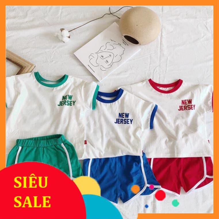 Đồ Bộ Bé Trai, Bé Gái Minky Mom Chất Thun Lạnh, Đồ Bộ Cho Bé Mặc Nhà Cộc Tay Mùa Hè MKM21-05