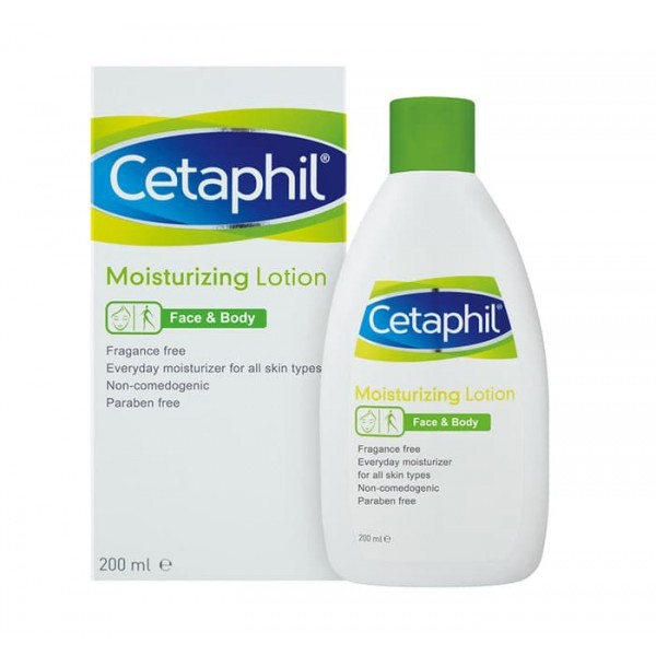 [CHÍNH HÃNG CÓ TEM] Cetaphil Moisturizing Lotion 200mL - Sữa dưỡng ẩm mặt và toàn thân