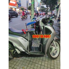 Ghế ngồi xe máy cho bé xe AB, AIR BLADE , SH, PS có vòng