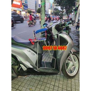 Ghế ngồi xe máy cho bé xe ab, air blade , sh, ps có vòng