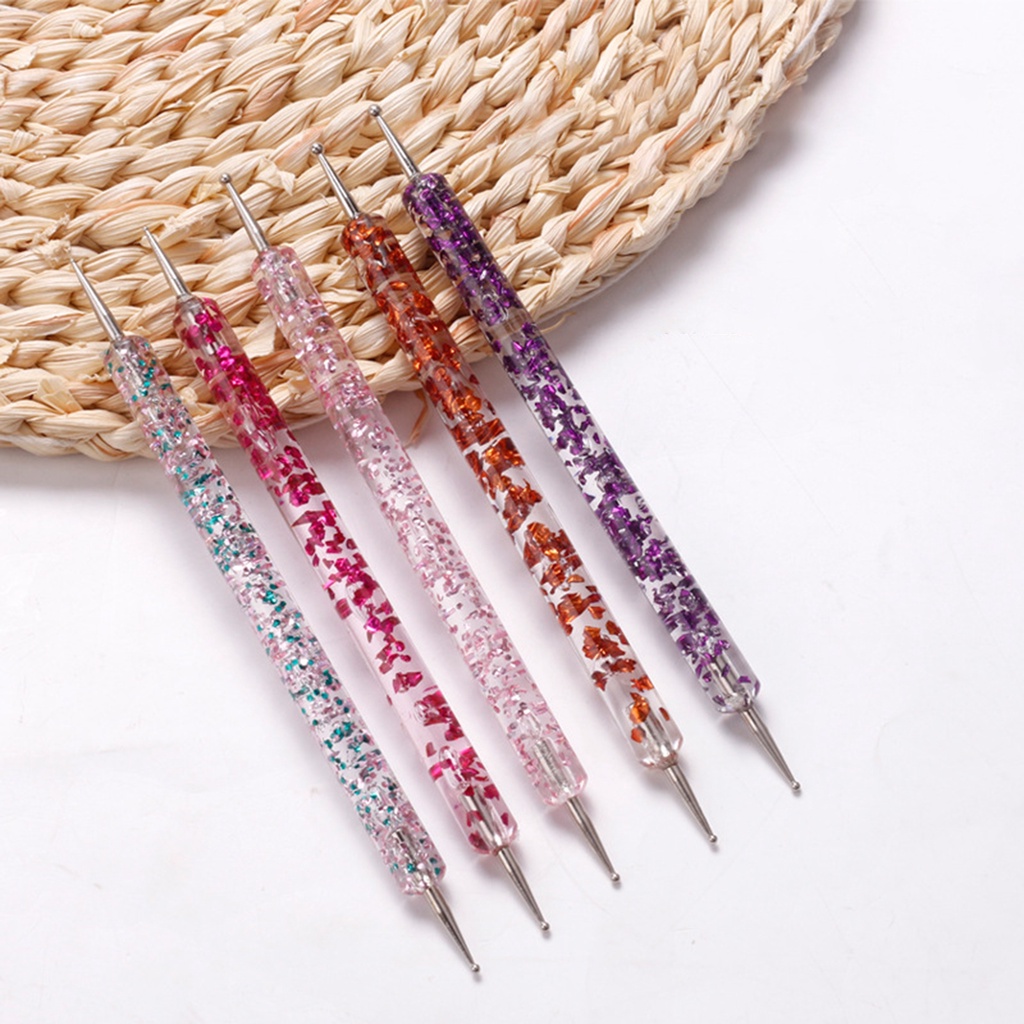 Set 5 Bút Hai Đầu Dùng Trang Trí Móng Tay Nghệ Thuật