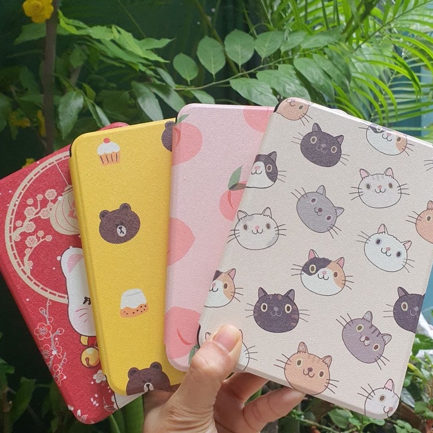 Bao da máy đọc sách Kindle Paperwhite 3/2/1 Amazon Hoạt Hình ANIME Ngộ Nghĩnh Dễ Thương - Xaha Store