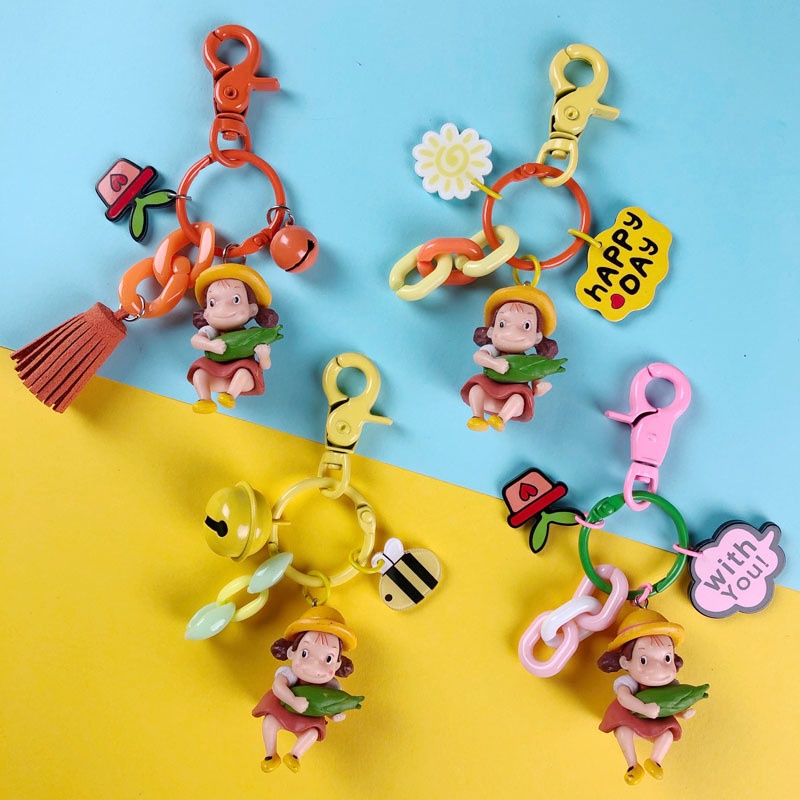 Móc Khóa Hoạt Hình Miyazaki Hàn Quốc Dễ Thương