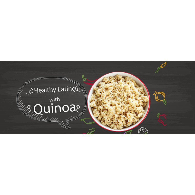 Hạt Diêm Mạch Hữu Cơ Úc Mix 3 Màu (Quinoa Mix Túi 400gram)