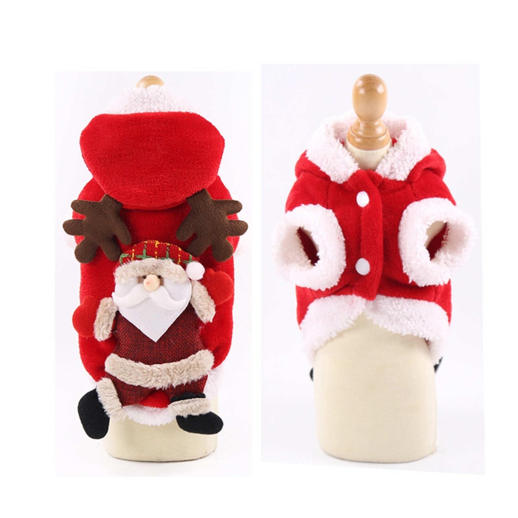 ️❄ Áo noel dành cho chó mèo ( 0,5kg- 10kg ) - BỘ ÔNG GIÀ , CÂY THÔNG️❄