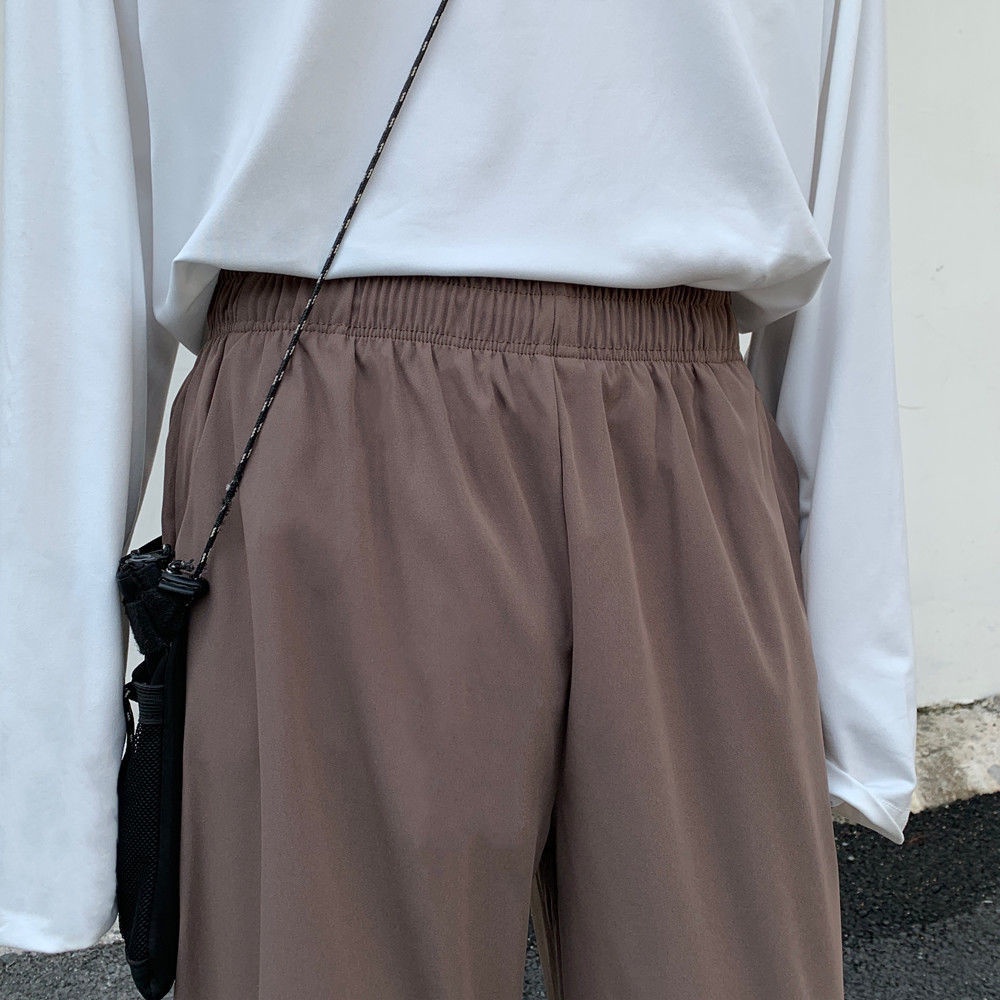 Quần Dài Ống Rộng Thời Trang Cá Tính 197000Áo Thun Dáng Rộng Phong Cách Retro Harajuku Cá Tính Cho Nam Nữ