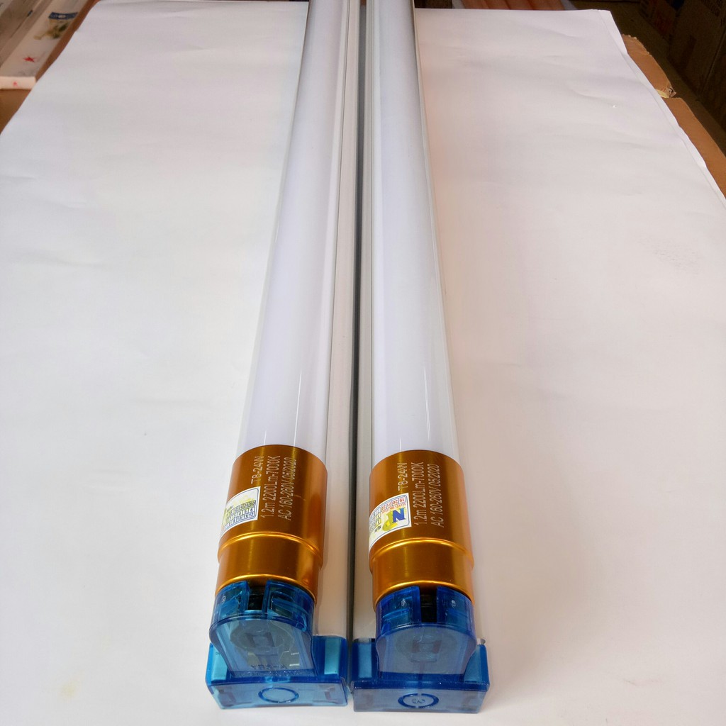 Bóng Tuýp LED T8 1.2m 24W Siêu Sáng Bóng Đầu Nhôm Tản Nhiệt Rất Tốt | BigBuy360 - bigbuy360.vn