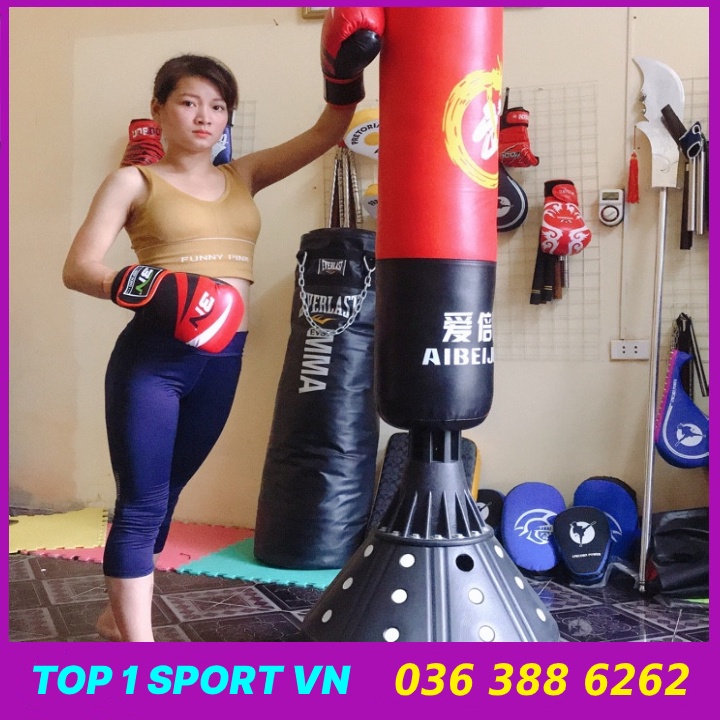 Trụ Bao Cát Đấm Bốc Boxing MMA Quyền Anh ABJ - Bao Trụ Cát Tập Đấm Bốc Boxing Tự Đứng Phiên Bản Tối Thượng Cho Phòng tập