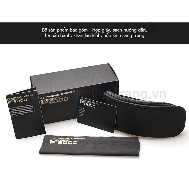 Mắt kính Porsche P8000 siêu cao cấp fullbox💖FREESHIP💖gọng kính râm nam hàn quốc AH207 | BigBuy360 - bigbuy360.vn