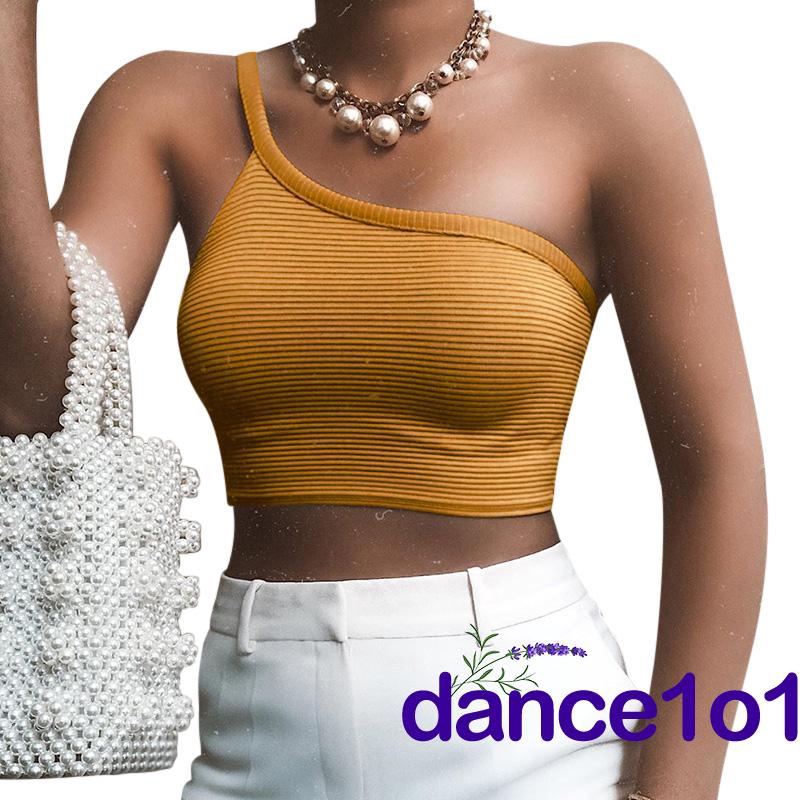 Áo thun lệch vai thời trang mùa hè quyến rũ cho nữ