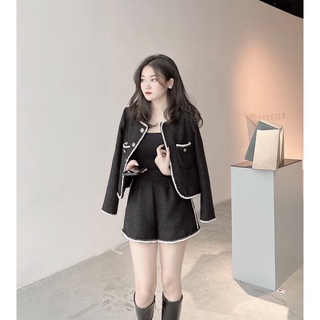 Set dạ Tracy tweed set