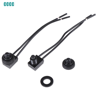 Set 2 Công Tắc Bật / Tắt Chống Thấm Nước 12V Kèm Dây Dẫn 4 "