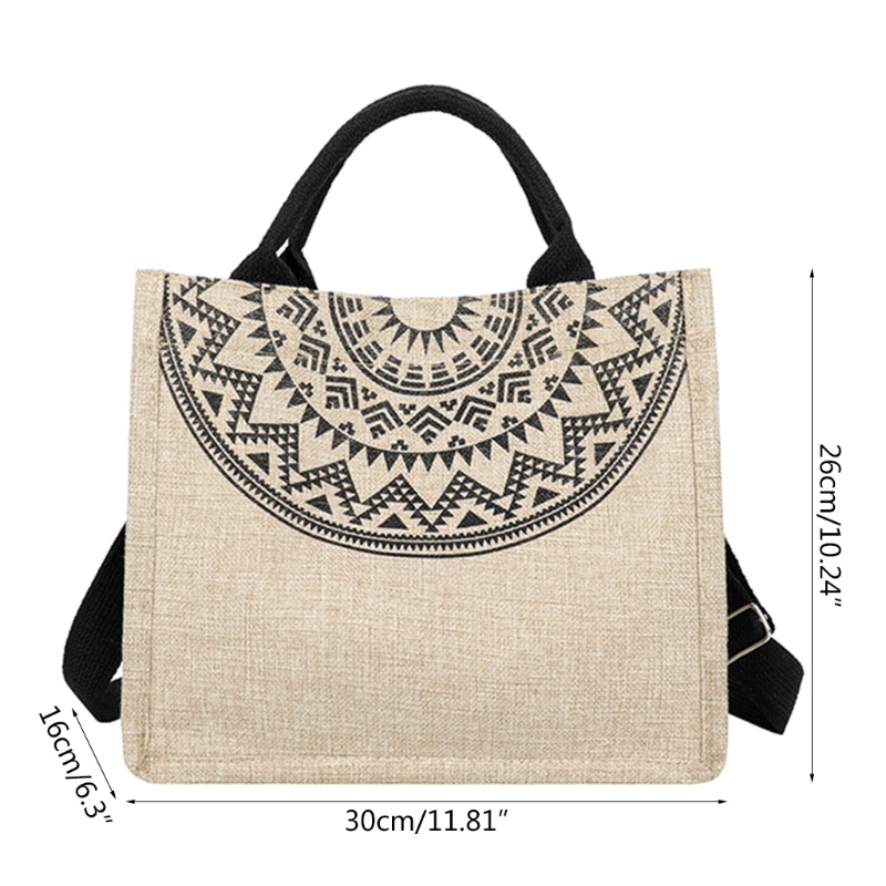 Túi Xách Canvas Tái Sử Dụng Nhiều Lần Thời Trang Cho Nữ
