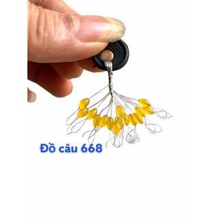 hạt chặn phao , vỉ hạt chặn , vỉ 20 hạt mày vàng