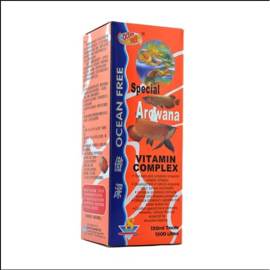 Thuốc bổ sung vitamin giúp cá rồng khoẻ mạnh, phát triển màu sắc tự nhiên của cá