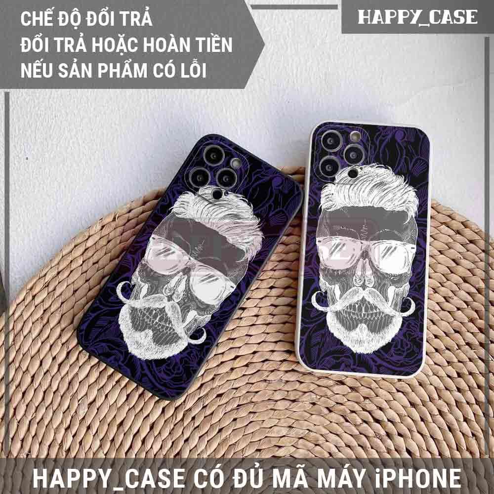 Ốp iPhone SK374 Hình Cool Barber Chống Sốc iPhone Happy Case