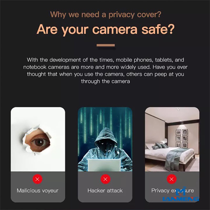 Miếng che webcam/ camera chống nhìn trộm tiện dụng