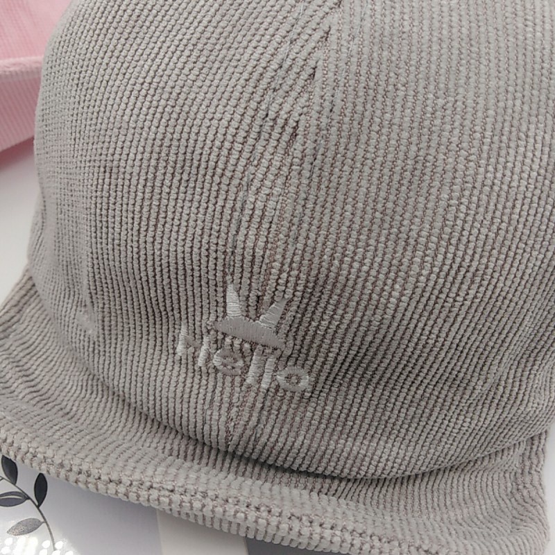 Mũ Lưỡi Trai Mềm Thoáng Khí Thiết Kế Tai Thỏ In Chữ Dễ Thương Cho Bé