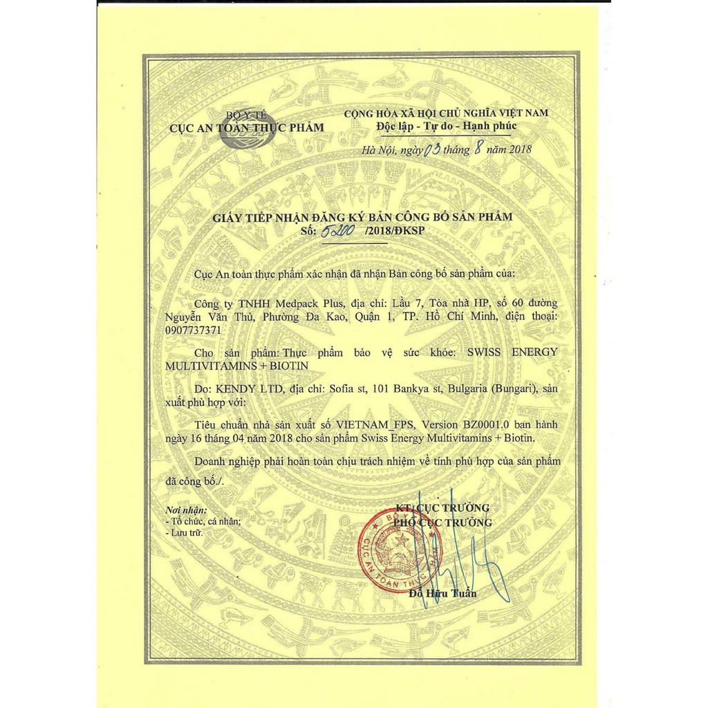 [Combo 5 Tuýp] Multi Vitamin Tăng Sức Đề Kháng, Hỗ  Trợ Làm Đẹp Da và Tóc - Nhập Khẩu Châu Âu | BigBuy360 - bigbuy360.vn