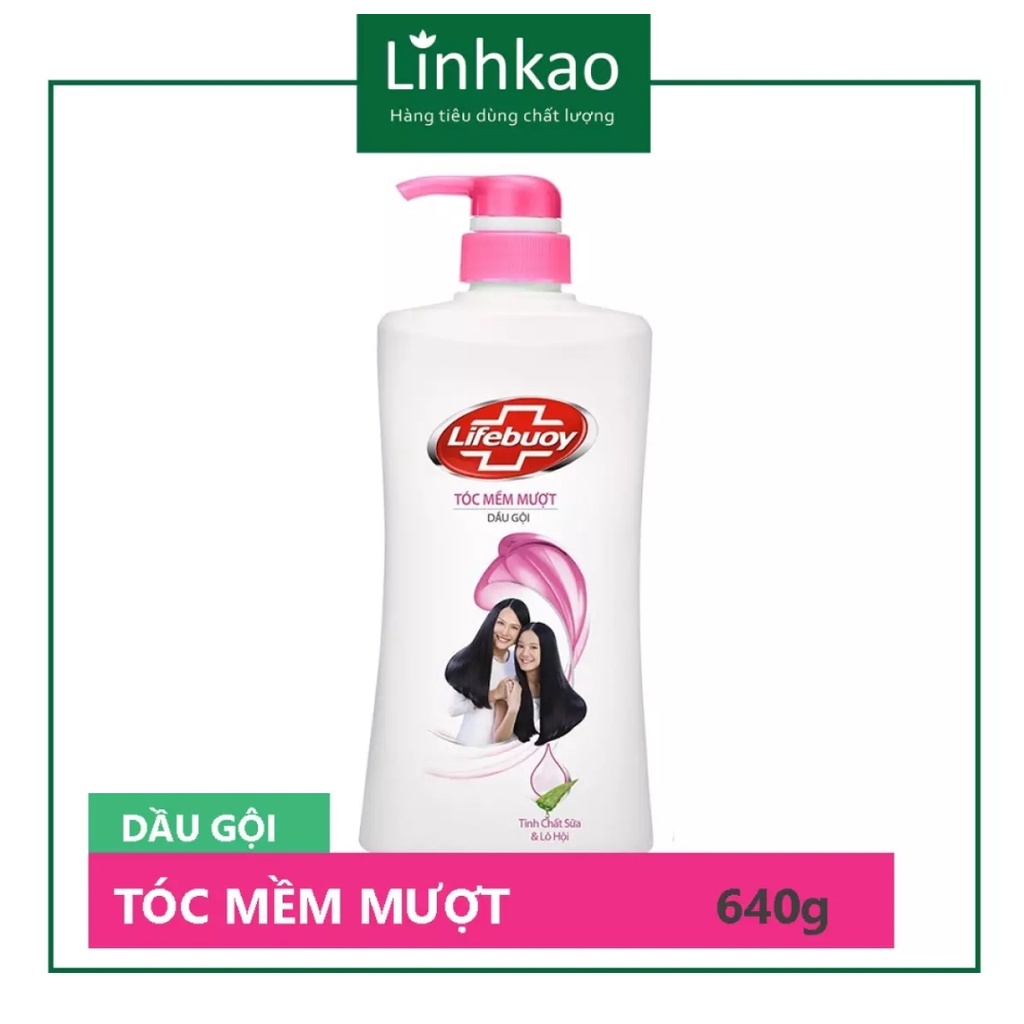 Dầu gội lifebuoy 640g thích hợp cho cả nhà