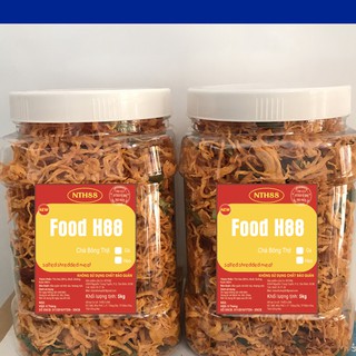 Khô gà cay lá chanh 1 kg sợi ngon ngon dai dai / nth88